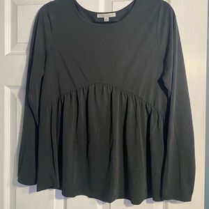 Green Envelope long sleeve. Size M